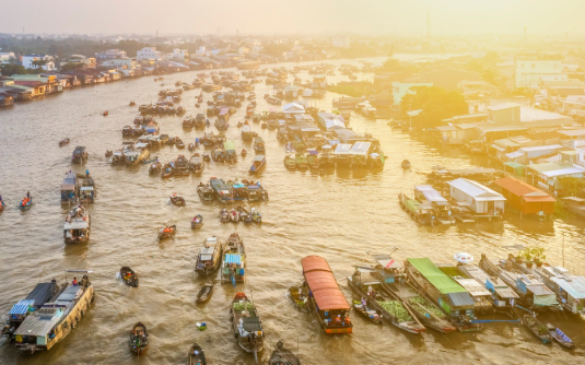 Keindahan Mekong Delta