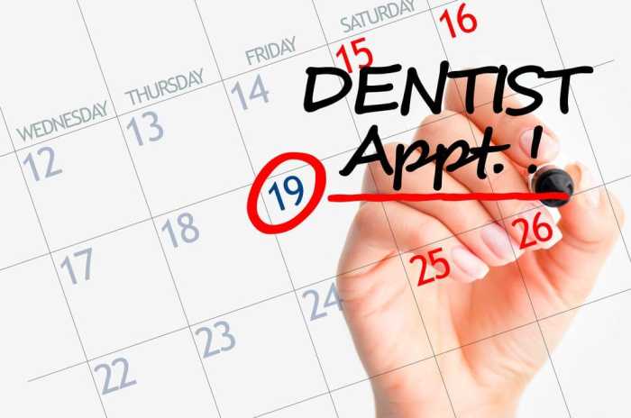 Appointment dental check month why smile six months clean every need do schedule dentist expect calendar importance attractive signature person