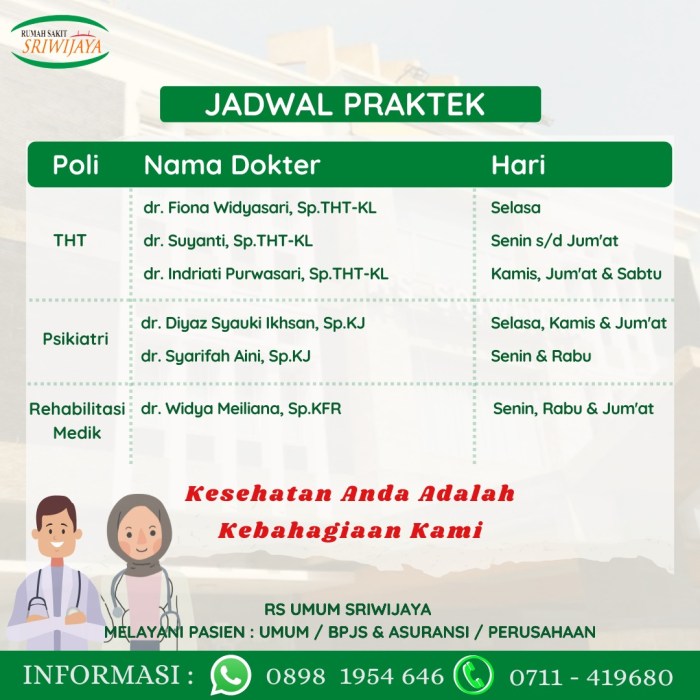 Jadwal Praktik Dokter Umum di Bali