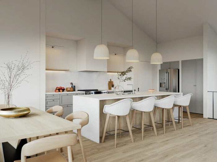 Scandinavian scandi entrancemakleri kitchens