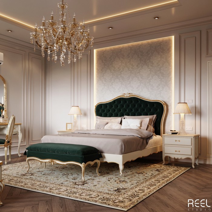 Design bedroom classic interior style traditional intimate space designing